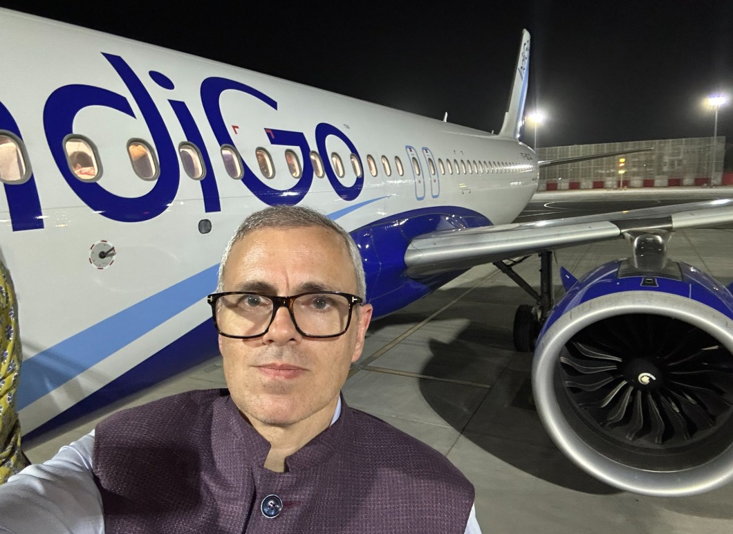 'J&K CM Omar Abdullah's IndiGo Flight Diverted to Jaipur, Lands in Delhi After Midnight Ordeal'